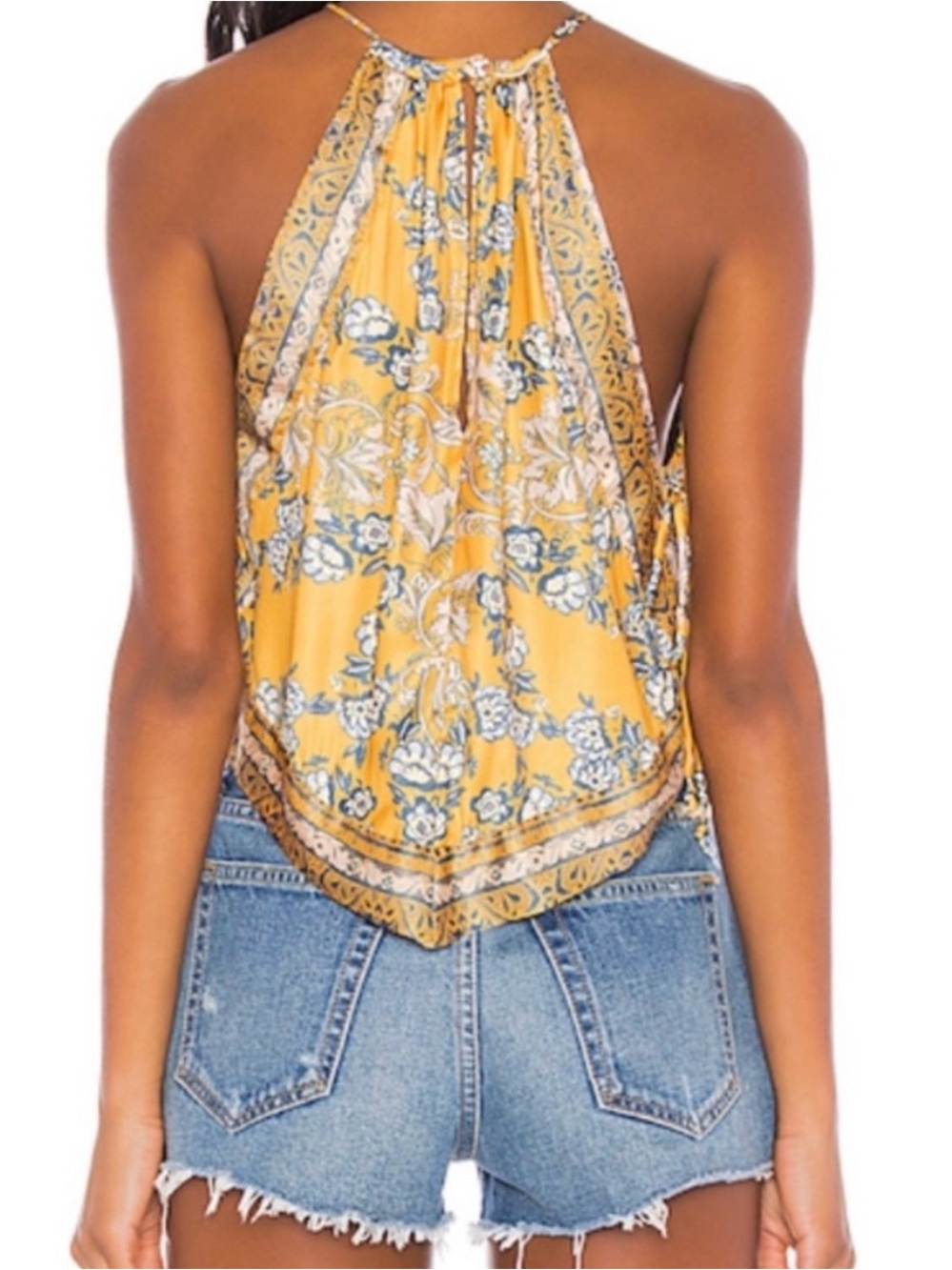 [NEW W/ TAGS] Free People Sofia Handkerchief Top - Picture 5 of 6